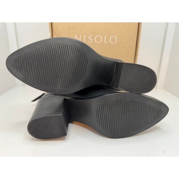 Nisolo Dari Commuter Boot – Black Leather -- Zips up the back – Size 10 - NEW - Picture 11 of 11